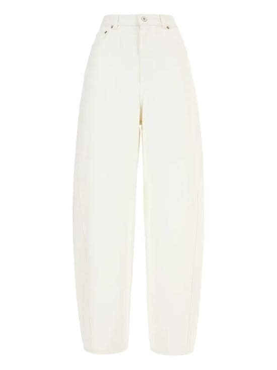 GIVENCHY Women Denim Pants BW517J516T 130 OFF WHITE