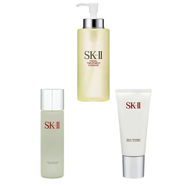 フェイシャルトリートメント ジェントルクレンザー ＋ エッセンス ＋ クリア ローションセット 120g+330ml+230ml