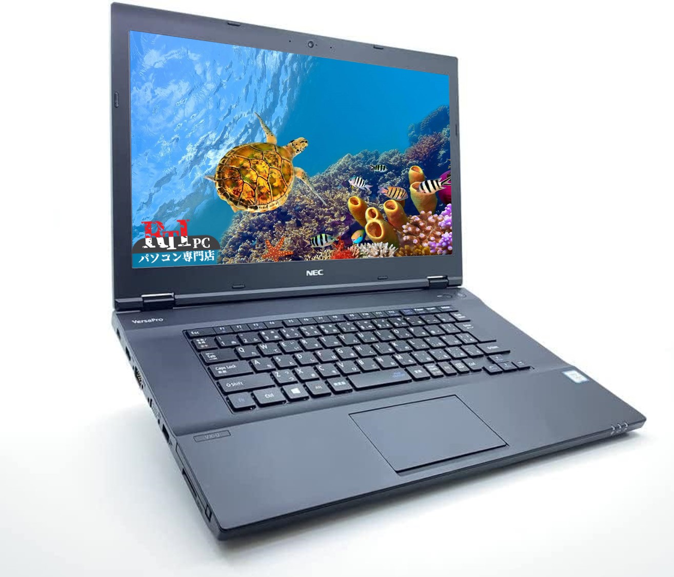 中古パソコン, MSオフイス 2021,【Versapro VX-3 】15.6型, Windows 10, Core i3, 内蔵カメラ, DVD, メモリ 4GB, SSD128