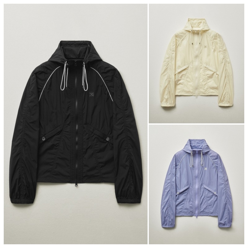 【SATUR】 PARASAIL HOOD ZIP-UP JACKET : 3COLORS