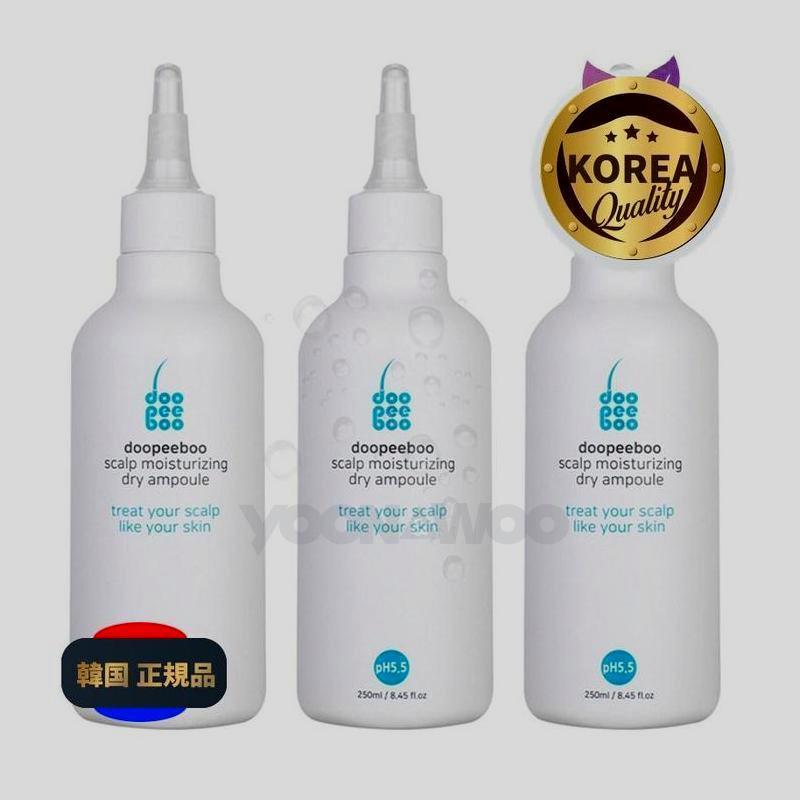 頭皮スカルプモイスチャライジングドライアンプル/ 250ml / 3個