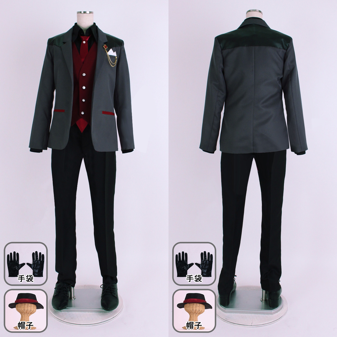 新品 名探偵コナン コスチューム コスプレ衣装 安室透 コスチューム一式 Www Pulse Orange Cm