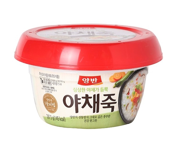 【送料無料】東園　 野菜粥 287.5g×24個／ おかゆ レトルト 1食おきかえ 即席食品 韓国食品 防災グッズ 防災用 非常食
