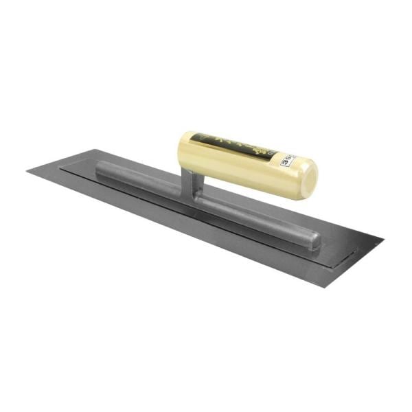 金長 スーパーハード鏝 0．3 390mm 大工道具 左官鏝 角鏝