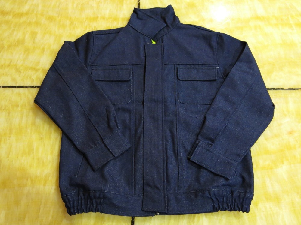 送料無料！超激安販売新品火作業溶接作業に最適デニム生地空調服