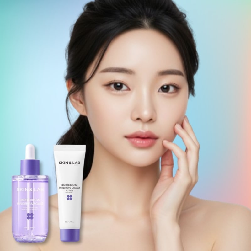 バリアダームリンガーアンプル70ml + バリアダームインテンシブクリーム第2世代50ml セット 保湿ケア 潤い 敏感肌用 スキンケアセット