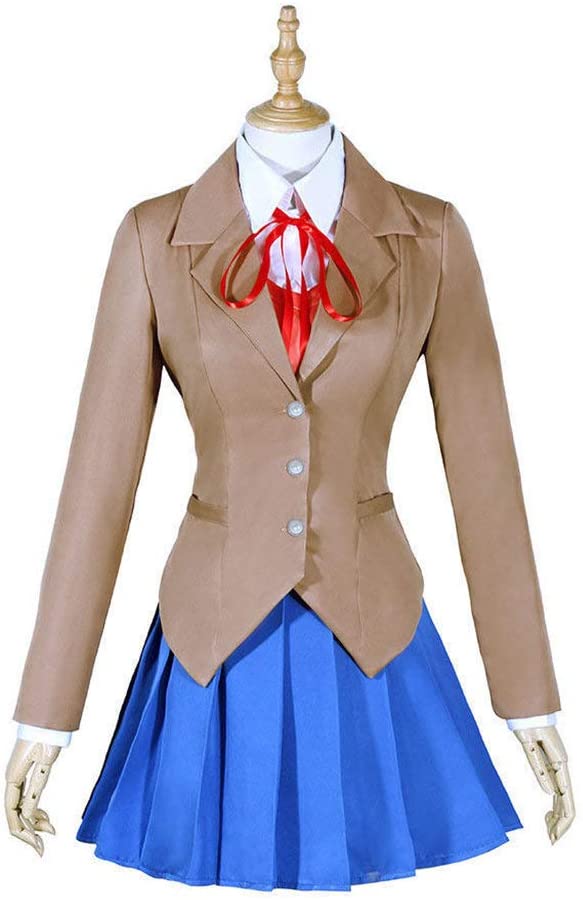 新発売の モニカ MonikaサヨリSayori ナツキ Natsuki Yuri 超格安価格 制服 ユリ コスプレ衣装