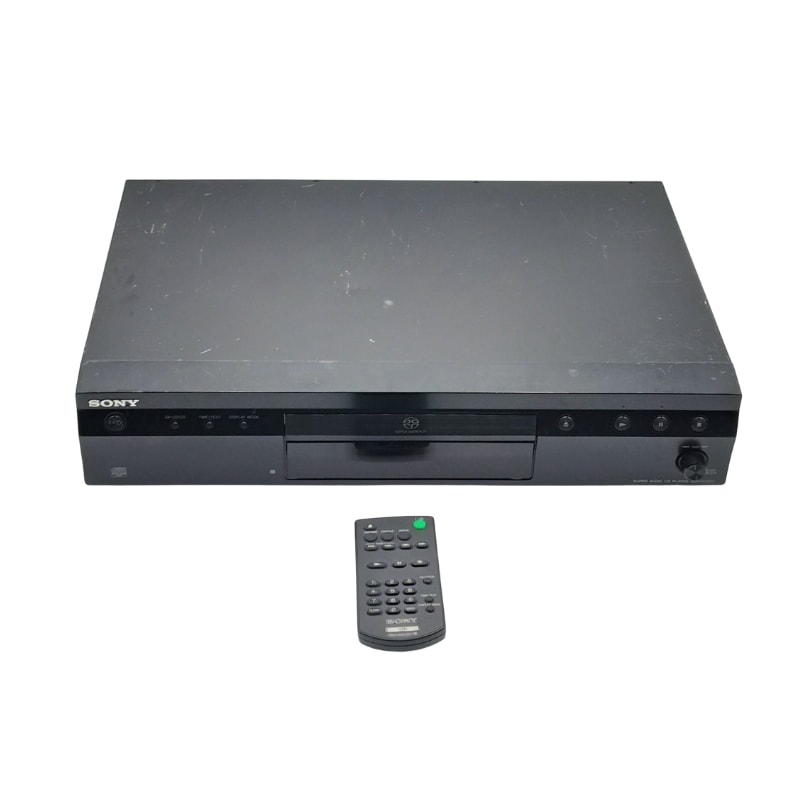 中古 SONY スーパーオーディオCD/CDプレーヤー SCD-XE800