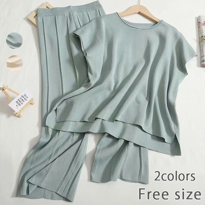 短納期 夏用 パンツスーツ レディース フレンチスリーブ セットアップ レディース 2点セット 大きいサイズ オフィス オシャレ パンツスタイル パンツスーツ 上下セット 通勤OL 着痩せ 体型カバー