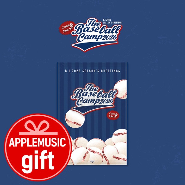 【予約】[APPLE MUSIC Gift] B.I - 2026 Seasons Greetings The Baseball Camp 2026