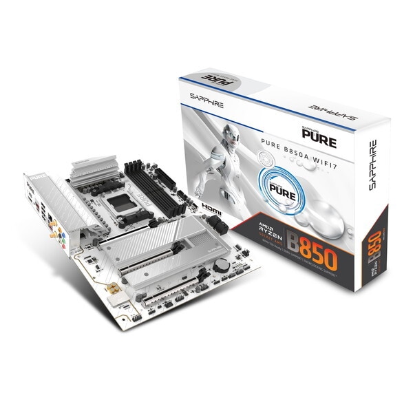 PURE-B850A/52123-11-40G ホワイト マザーボード メーカー直送