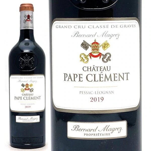 2019 シャトー パプ クレマン ルージュ 750ml グラーヴ特別級 赤ワイン コク辛口 ワイン ^AIPM0119^