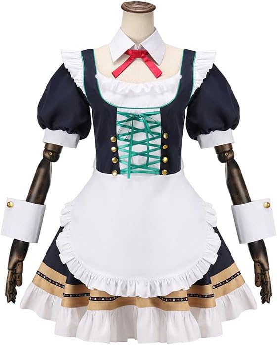 ブルーアーカイブ 牛牧ジュリ アルバイト コスプレ衣装(ウィッグ 靴別売り)