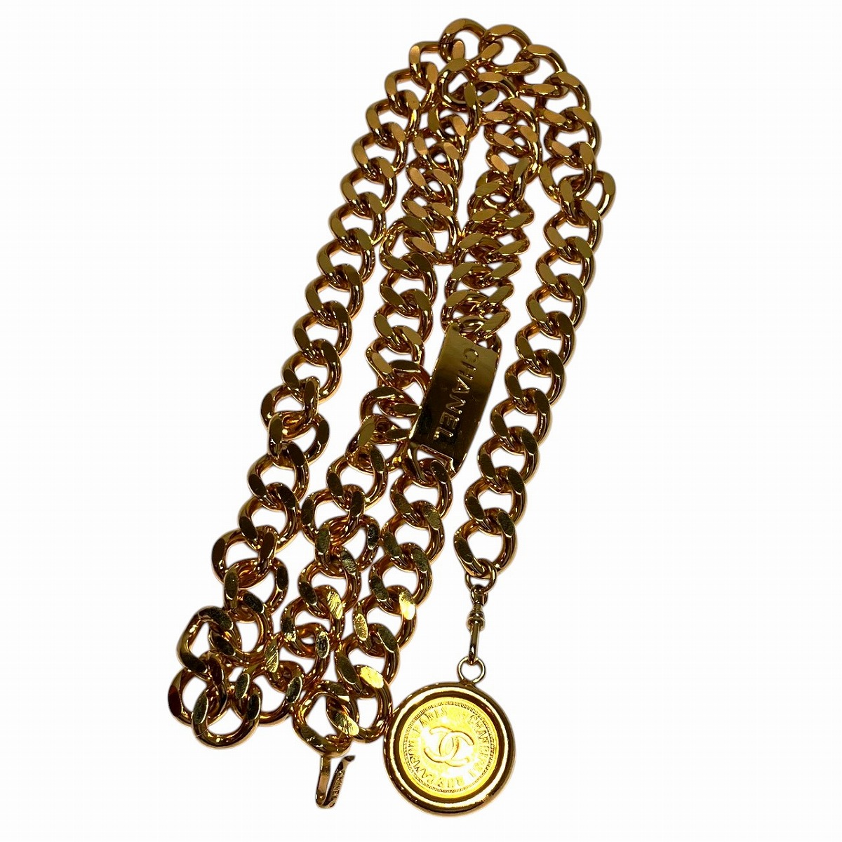シャネル 31 RUE CAMBON チェーンベルト ベルト GP レディース 中古