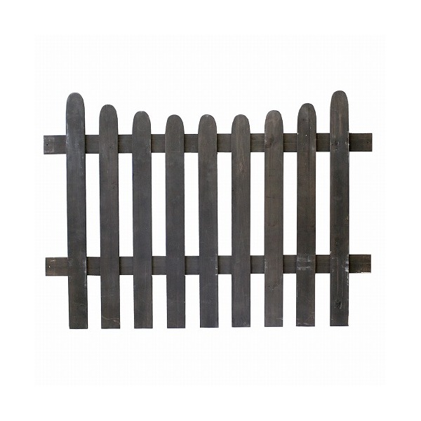 住まいスタイル ピケットフェンス U型 フェンス単品 ダークブラウン SFPU1200-DBR メーカー直送