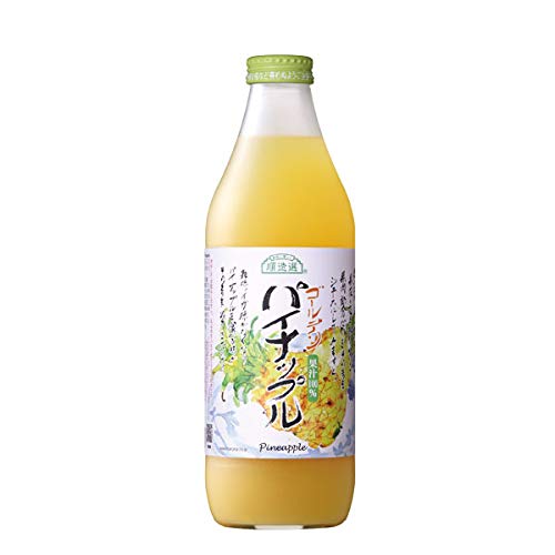 順造選 ゴールデンパイナップル（果汁100％ パイナップルジュース）1000ml*3本入