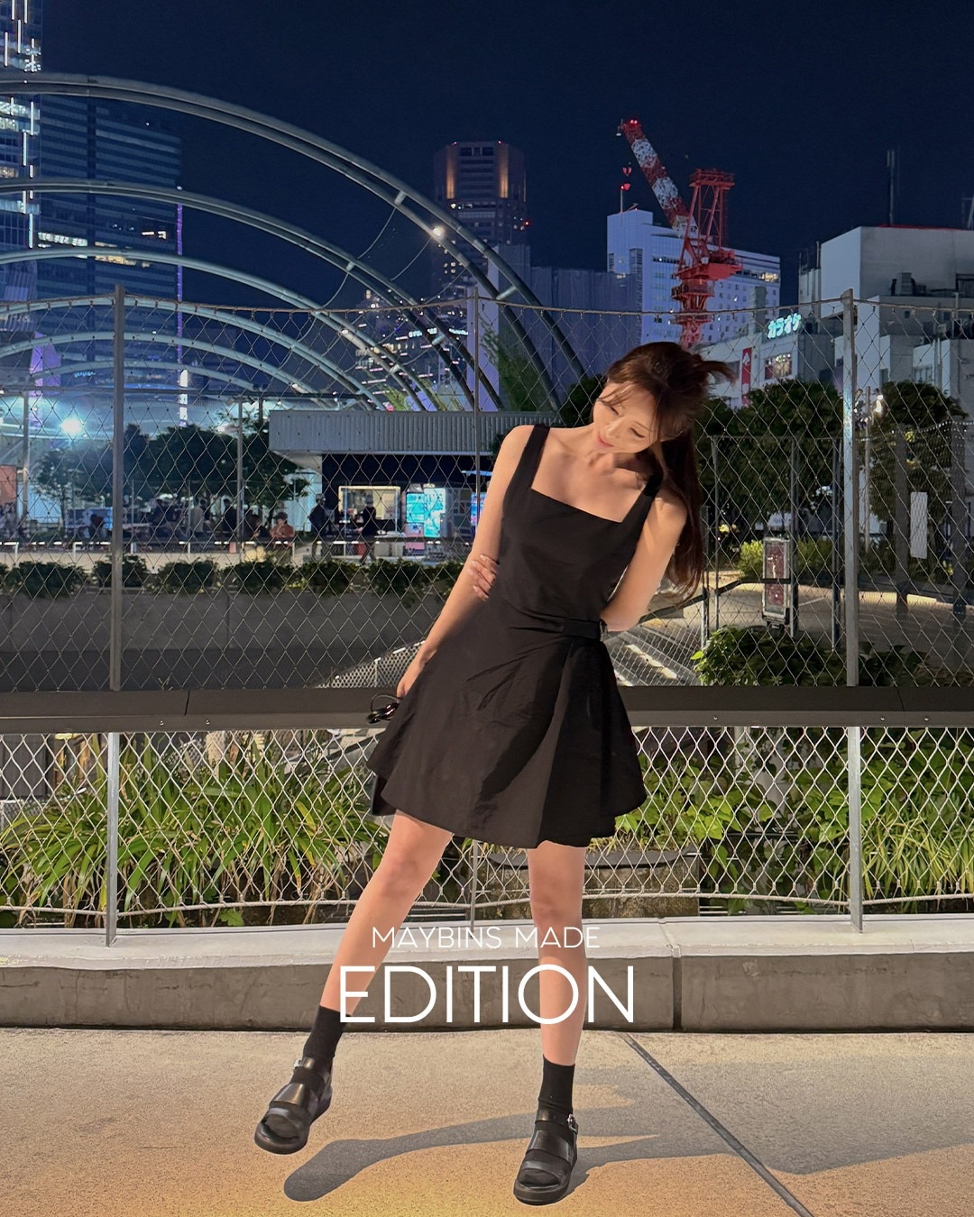 [MADE] ウニンアンバランスミニワンピース韓国ファッション レディース