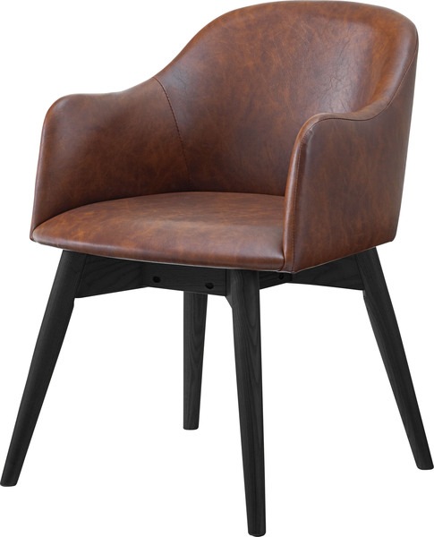 カラメリ チェア KRM-011DBB KRM-011GYB ダイニングチェア チェア ダイニング 椅子 イス 黒 天然木 アッシュ レザー モダン シック 北欧 シンプル おしゃれ ウレタン塗装 ナ