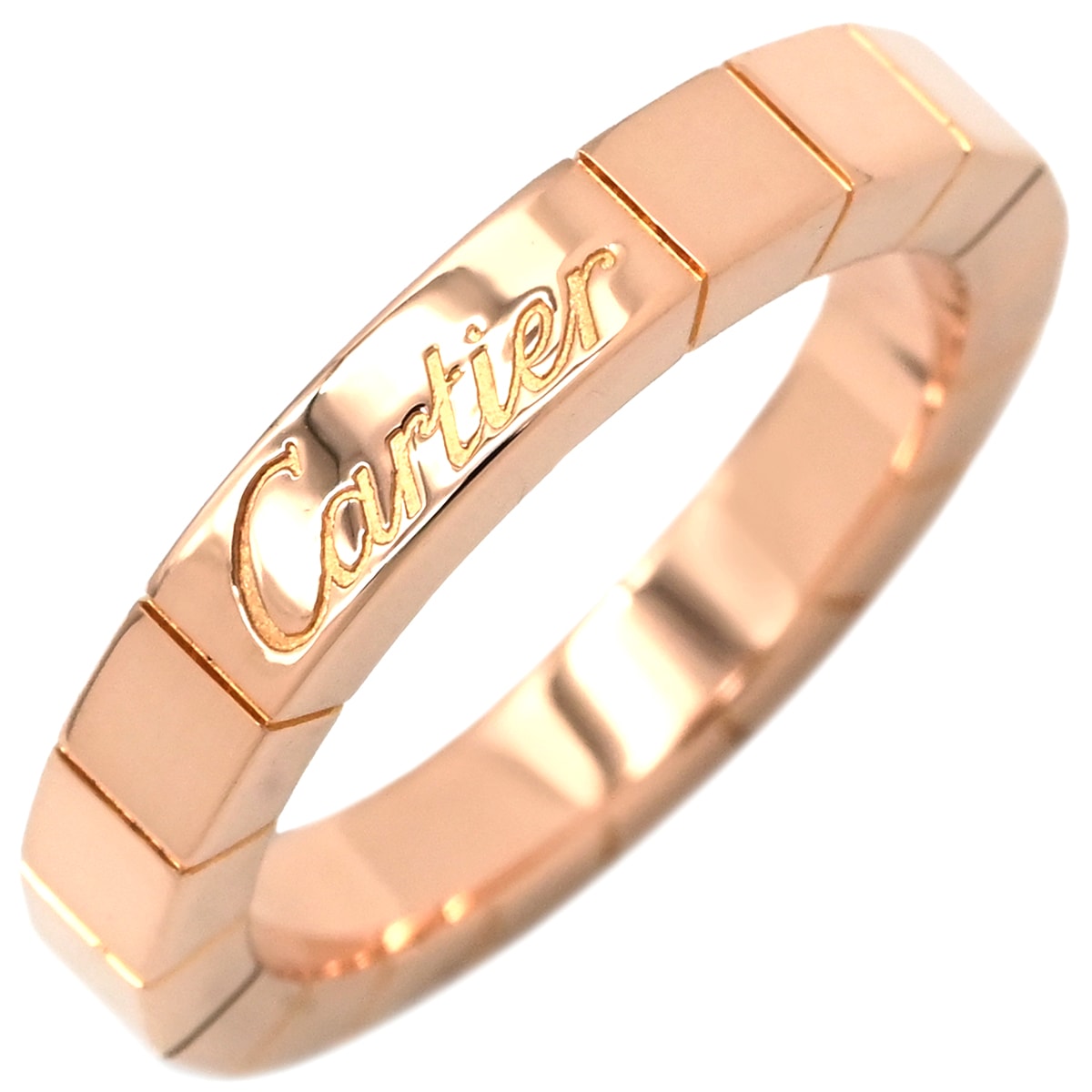 カルティエ リング 指輪 ラニエール ピンクゴールド #46(JP6) 750 PG 18金 18K 6号【中古】