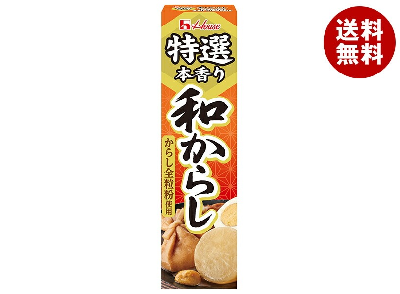 ハウス食品 特選本香り 和からし 42g×10本入×(2ケース)