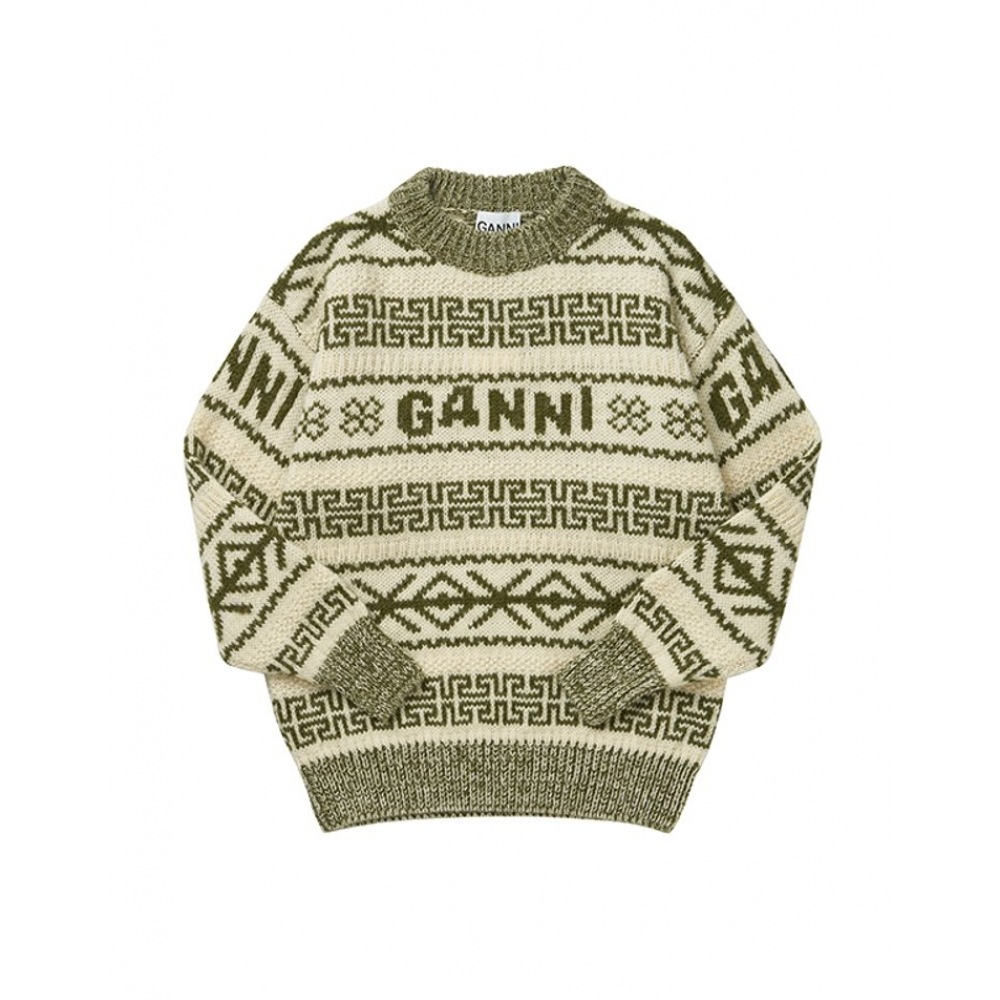 ガーニ女性用グラフィックロゴラムウールニット (K2174 775) 38,264円