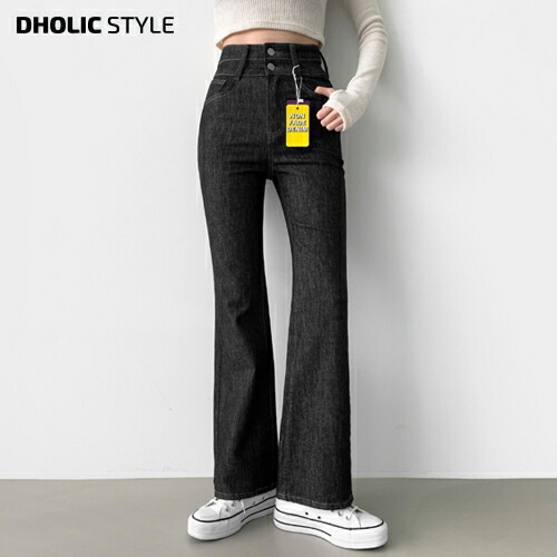 [メガ割りSALE]3TYPE骨盤パッドノンフェードデニムパンツ・p635770