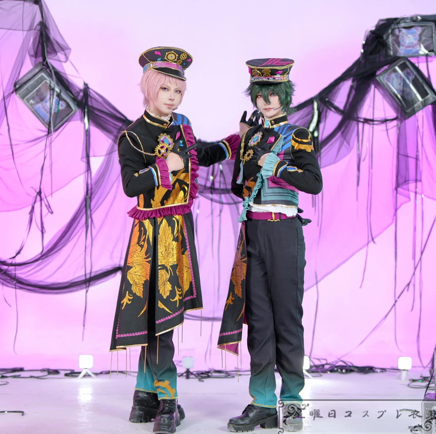 ES あんさんぶるスターズ 独創 先行くマキナの回廊 影片みか 斎宮宗 コスプレ衣装 コスチューム ハロウィン 仮装