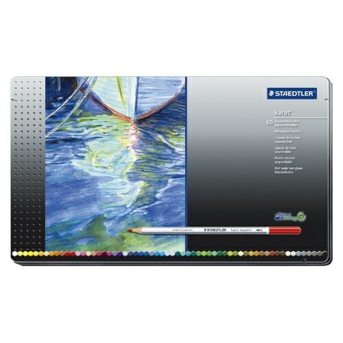 カラトアクェレル水彩色鉛筆６０色 125 M60