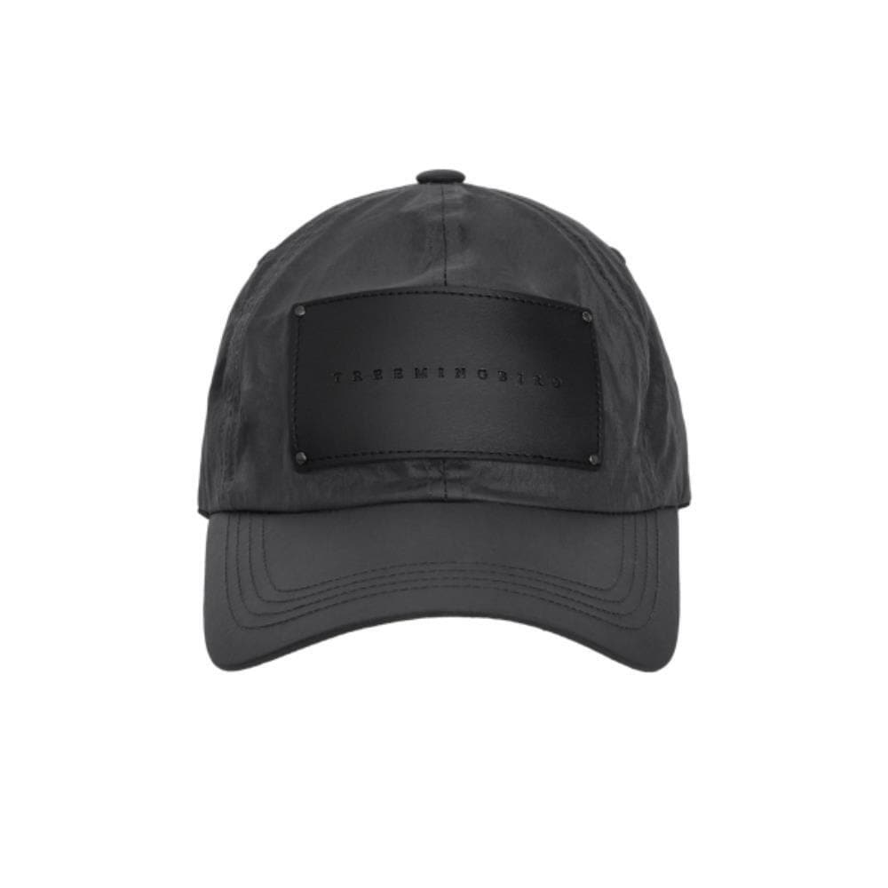 TREEMINGBIRD Big Leather Patch Ball Cap Gray TM2513HT0