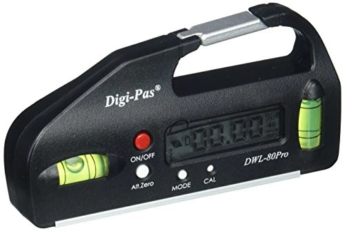 Digi-Pas デジタルレベル 水平器 ポケットタイプ 0.05* 100mm DWL80Pro