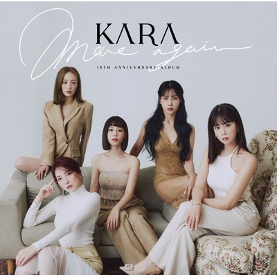 Kara (Korea) MOVE AGAIN - KARA 15TH ANNIVERSARY ALBUM Japan Edition 通常盤 初回プレス盤 新品未開封