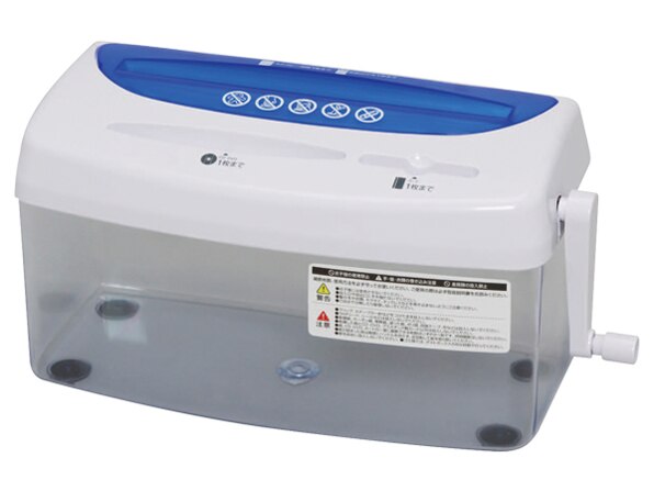 COMIX クロスカットシュレッダーA4 ホワイト S534N-W 1台 COMIX クロスカットシュレッダーA4 ホワイト S534N-W 1台