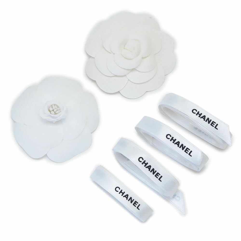 Qoo10] CHANEL リボン カメリア セット 4本＋2個 ブ : 文具