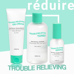 reduire trouble relieving toner / essence /gel cream/敏感肌スキンケア 鎮静 保湿