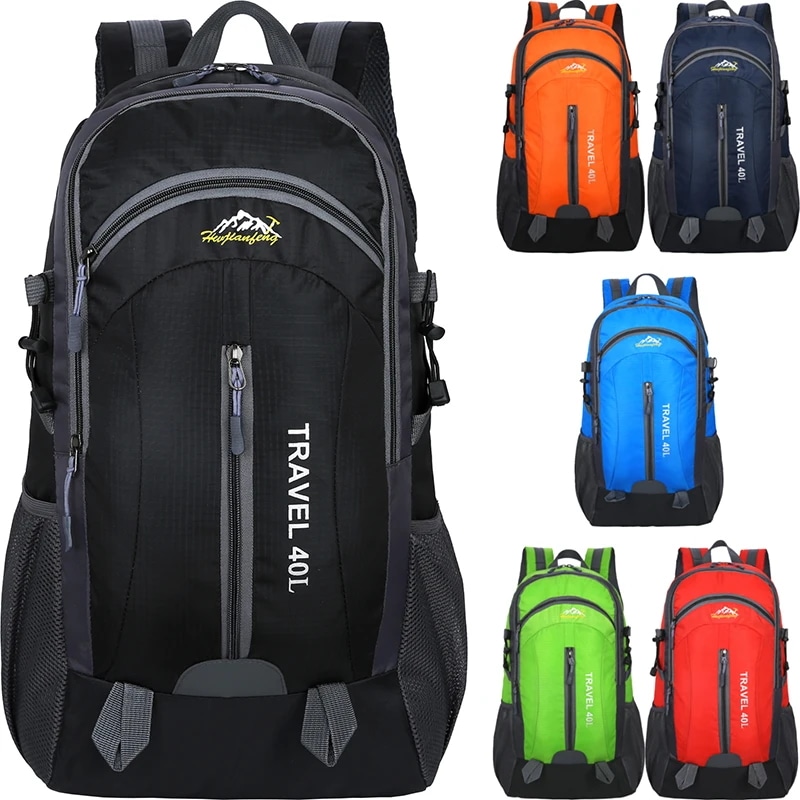 アウトドアスポーツ用の長距離旅行用バックパック,登山,ハイキング,登山用のハイキングバッグ