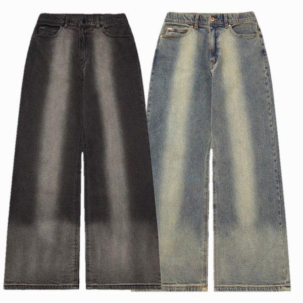 [モダ春川] 女性ヒドゥンバンディングバックブラシスーパーワイドデニム10540-155-804-10_CC