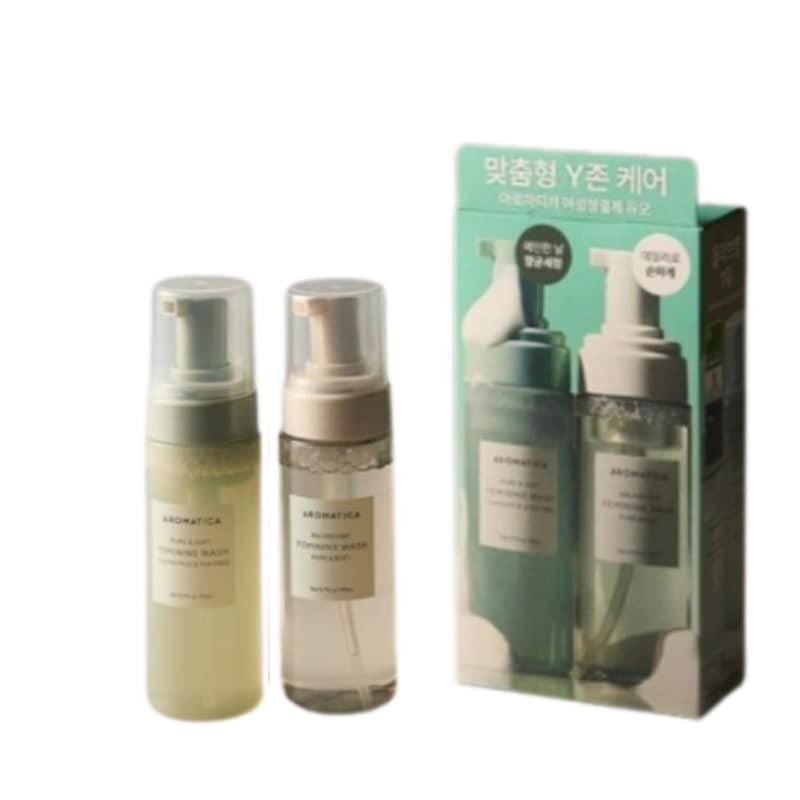 【韓国人気商品】ピュアアンドソフト 女性 清潔剤 デイリーケア用170ml+スペシャルケア用170ml合計2本