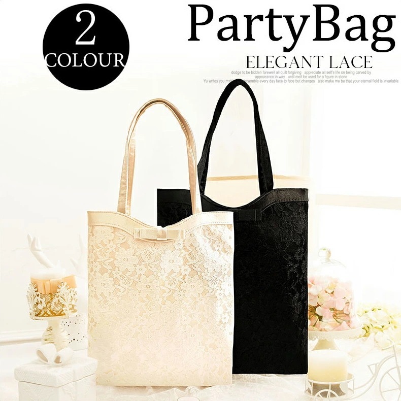 即納あり パーティーバッグ サブバッグ レース トートバッグ A4 レディース バッグ エレガント 普段使い 結婚式 二次会 披露宴 発表会 お呼ばれ レディースバッグ 結婚式バッグ 結婚式カバン