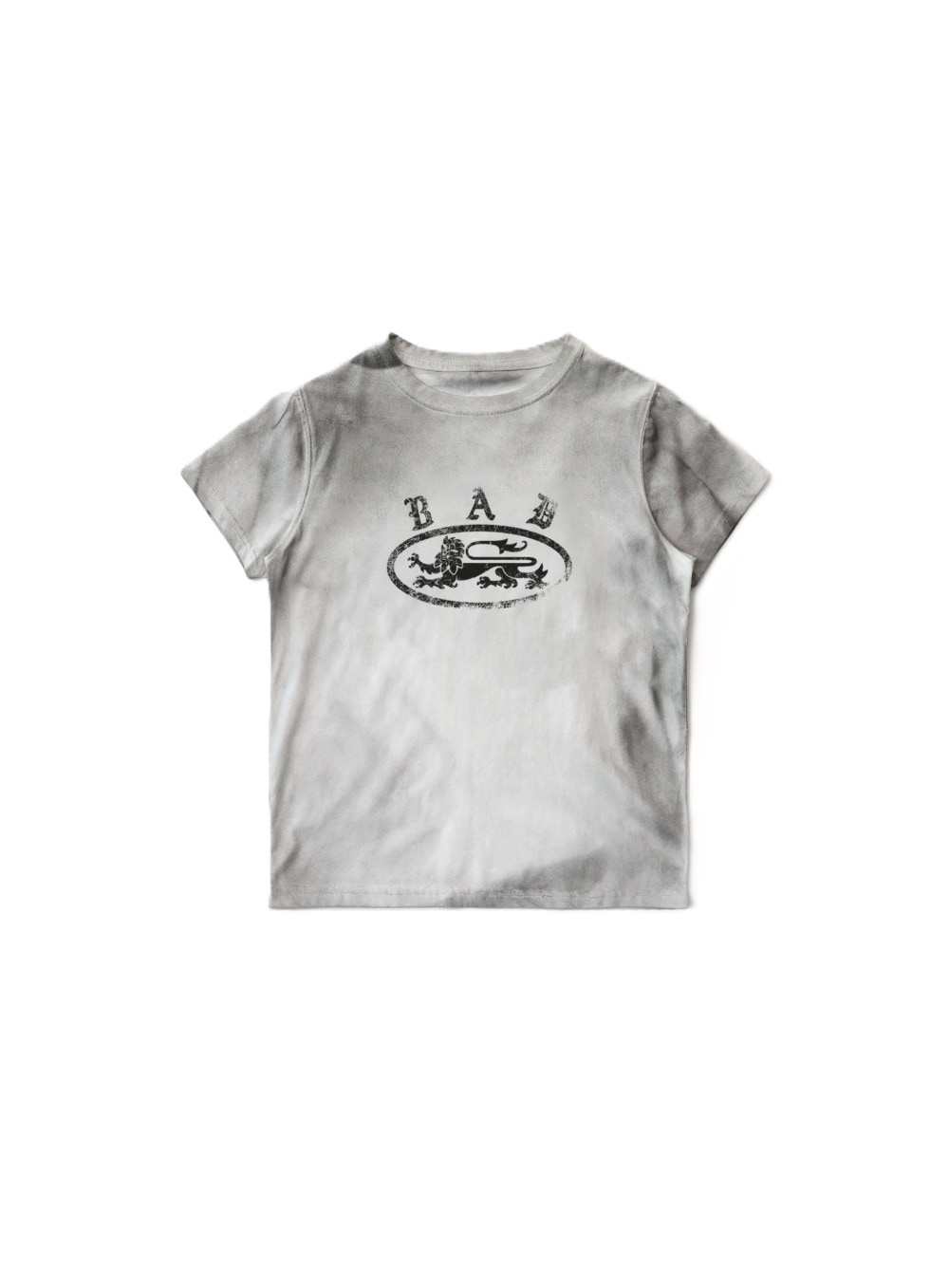 クラック プリント Tシャツ - ホワイト 9,980円