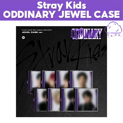【最終お値下げ】ジュエルケース NOEASY ODDINARY 全員セット Stray Kids スキズ ODDINARY ジュエルケース コンプトレカ付き CD