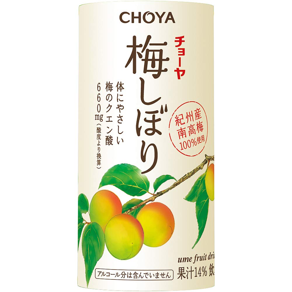 チョーヤ 梅しぼり 125ml ×30本
