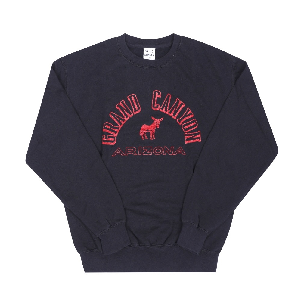 ワイルド・ドンキー グランドキャニオン ユニセックス スウェット FG-GRAND CANYON BLACK
