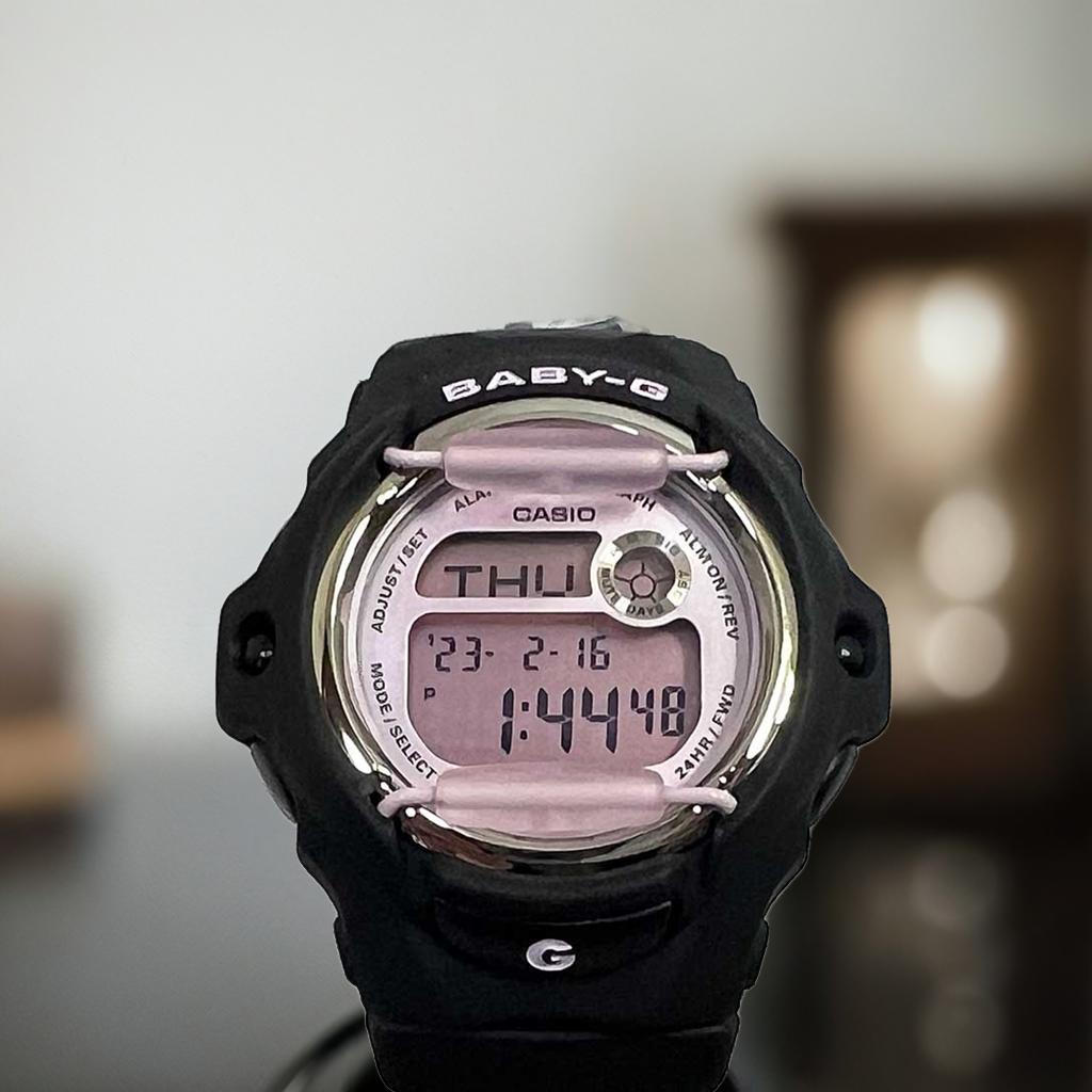 BABY-G カシオBG-169U-1CJF スーパーイルミネータータイプ(高輝度なLEDライト) レディース ブラックプレゼント 腕時計 ギフト baby-g
