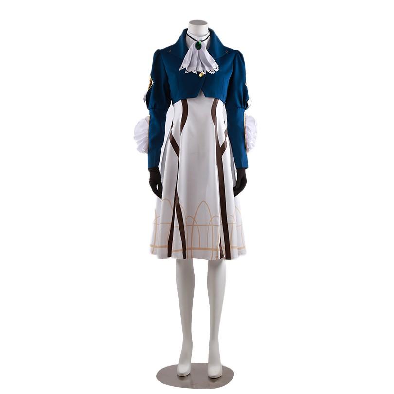 【即納】ヴァイオレット・エヴァーガーデン 風 コスプレ衣装 イベント 演出服 変装 二次会 COS Cosplay