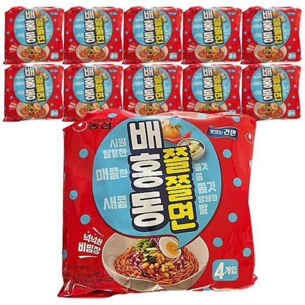 農心 ベホン洞 チョルチョルミョン 129g 32個