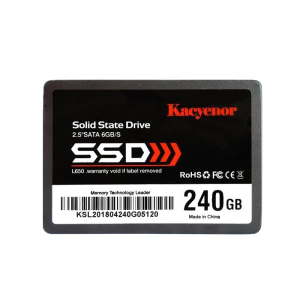【送料無料】KACYENOR L650 SSD 256GB 内蔵型SSD 2.5インチ 7mm 【3年保証】新品 SSD256GB クリックポスト発送
