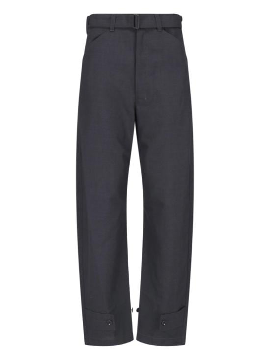 LEMAIRE Women Pants PA1223 LF414BK996 Black