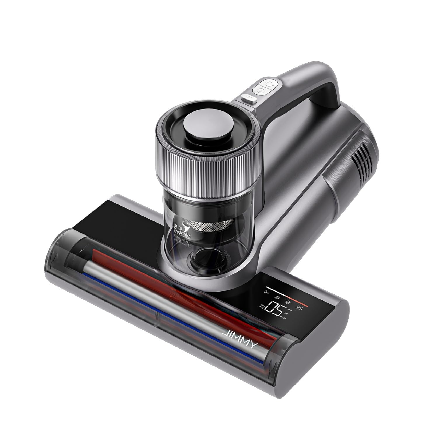 Jimmy 布団クリーナー 布団用掃除機 ダニ取り掃除機 ベット掃除機 ダニちりセンサー ふとんたたき UV除菌 15Kpa 500w超高速たたき 超吸引 65度温風機能 花粉 ダニ対策 ダニ駆除 ハ