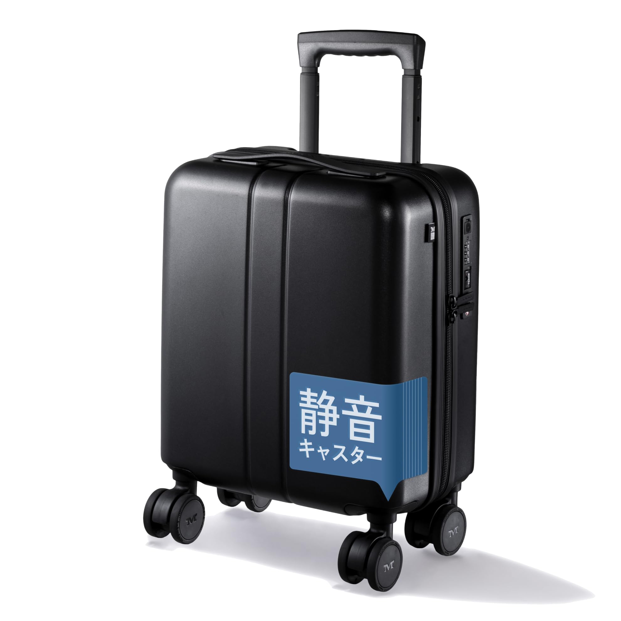 [MAIMO] キャリーケース SSサイズ 機内持ち込み 日本メーカー 【静か＆スムーズ走行で旅をもっと快適に】 静音キャスター USB 軽量 大容量 26L キャリーバッグ HINOMOTO スー