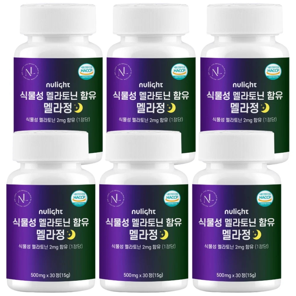 植物性 睡眠誘導剤 2mg メラジョン 30錠×6個